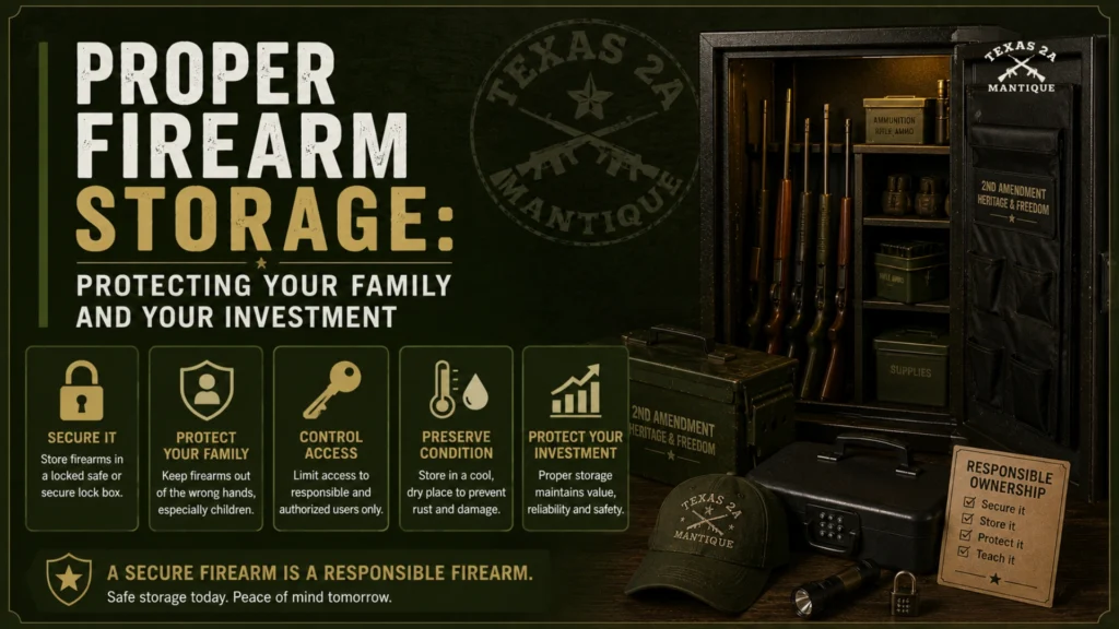 Proper Firearm Storage Protecting Your Family and Your Investment