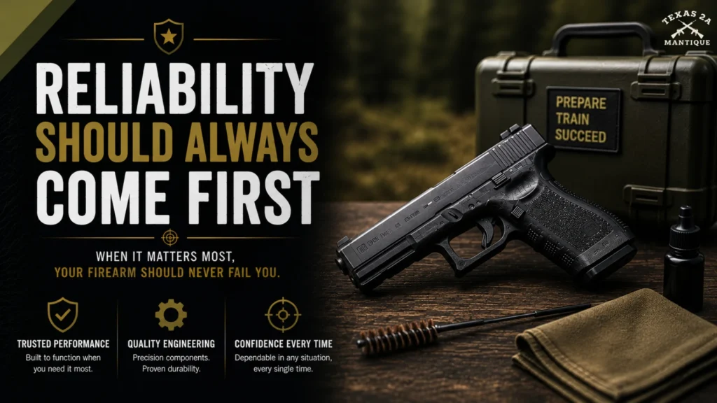 Reliability Should Always Come First