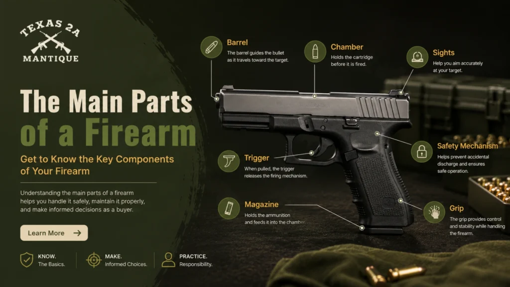 The Main Parts of a Firearm