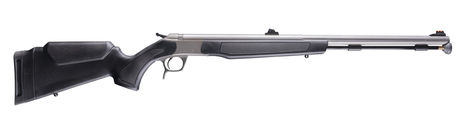 CVA OPTIMA .50CAL SS/BLK SIGHTS