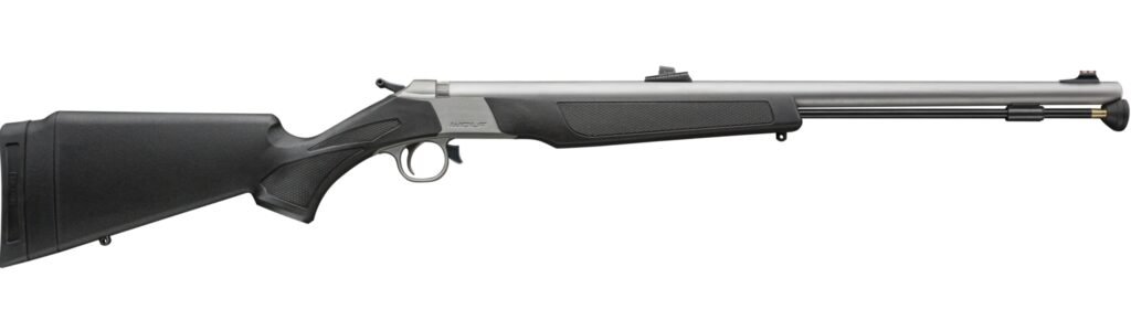 CVA WOLF V2 .50CAL SS/BLK FOS