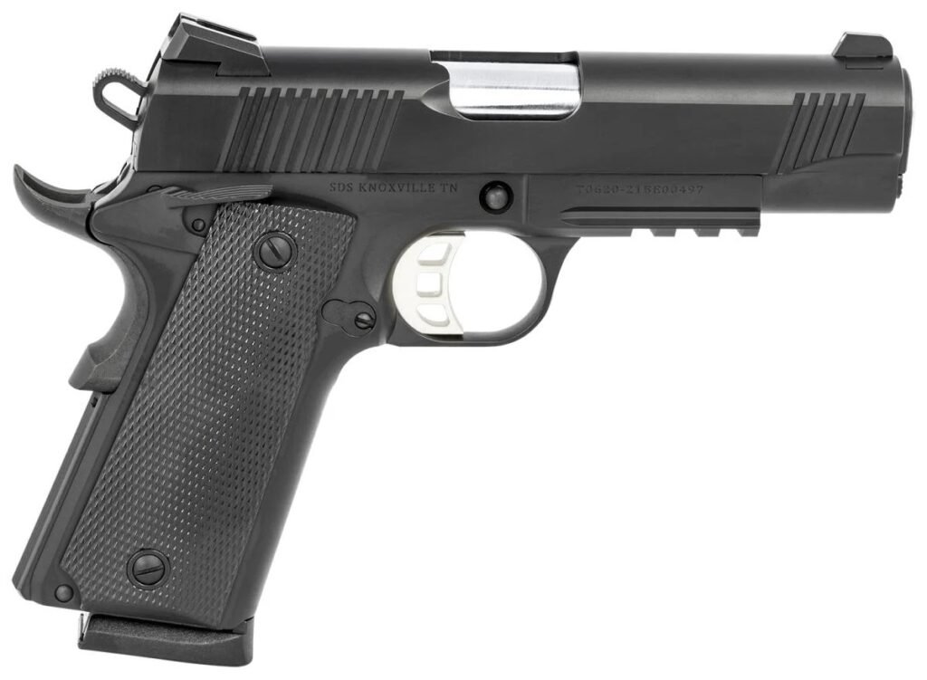 TISAS 1911 CARRY 45ACP BL/RAIL 4.25"