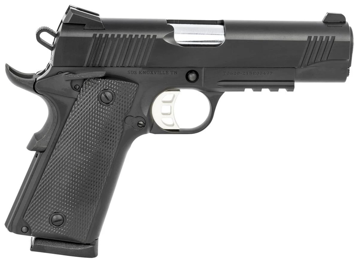 TISAS 1911 CARRY 45ACP BL/RAIL 4.25"