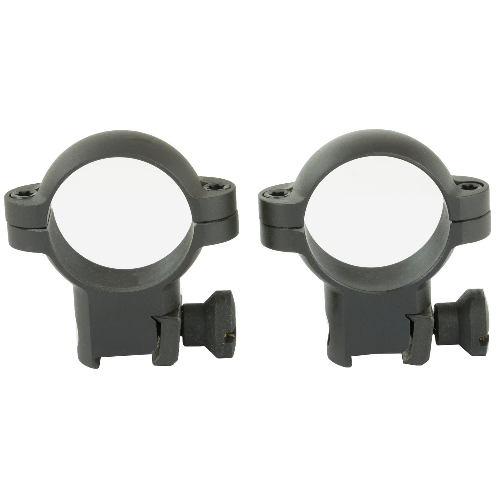 BURRIS OPTICS RIMFIRE RINGS 1" HIGH BLK DVTL
