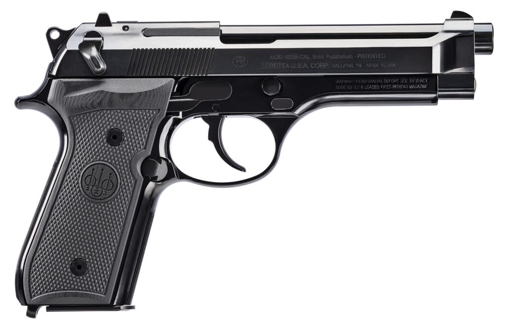 BERETTA 92FS 9MM BL/SYN 4.9" 15+1 50TH