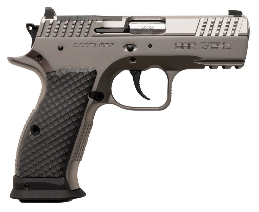 SAR FIREARMS 7/24 COMPACT 9MM SS 3.9" 17+1