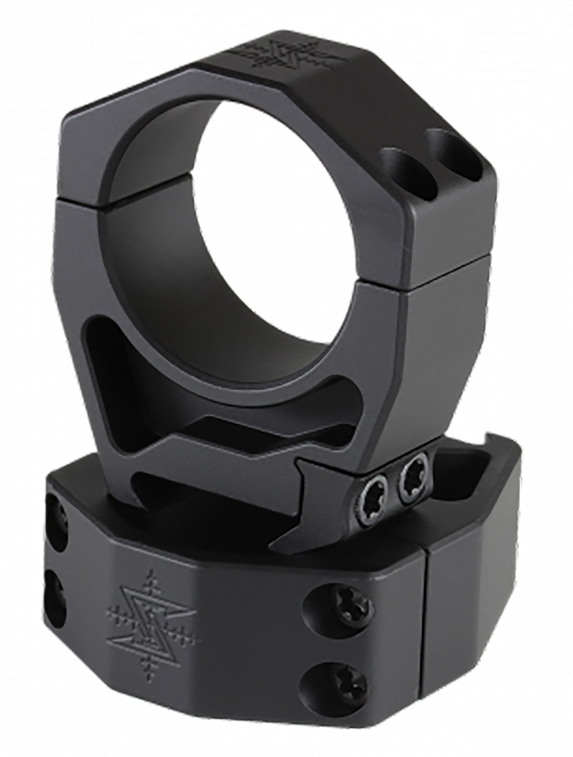 SEEKINS PRECISION SCOPE RINGS 35MM HIGH BLK