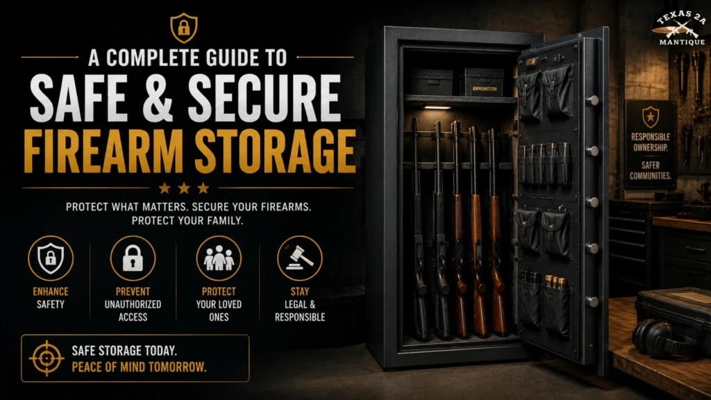 A Complete Guide to Safe and Secure Firearm Storage