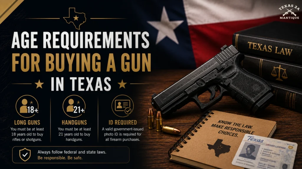 Age Requirements for Buying a Gun in Texas
