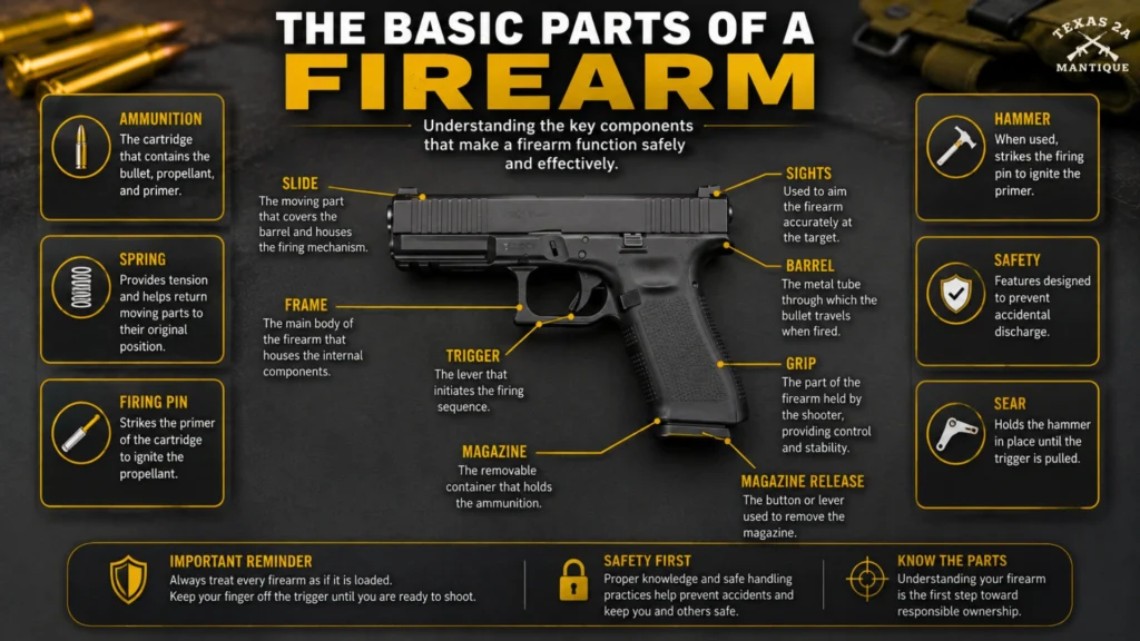Basic Parts of a Firearm