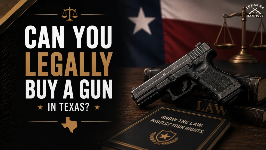 Can You Legally Buy a Gun in Texas