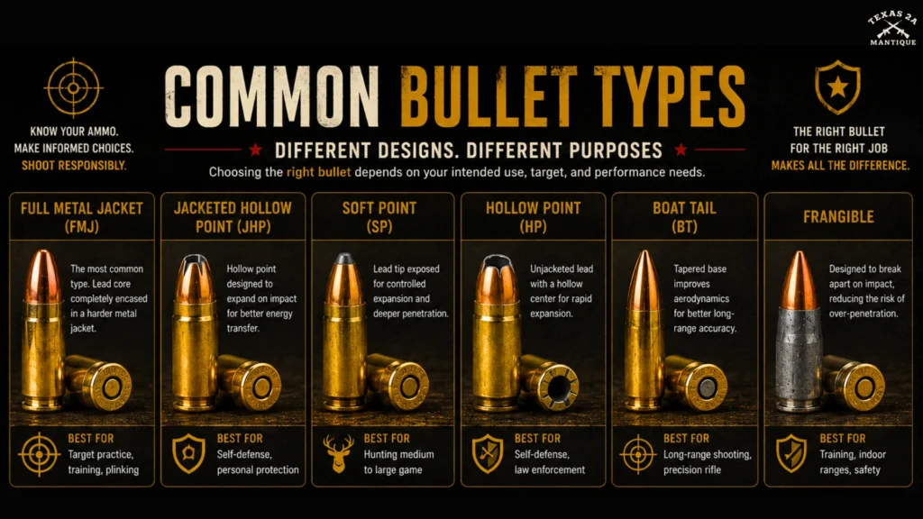 Common Bullet Types