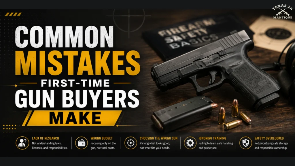 Common Mistakes First-Time Gun Buyers Make