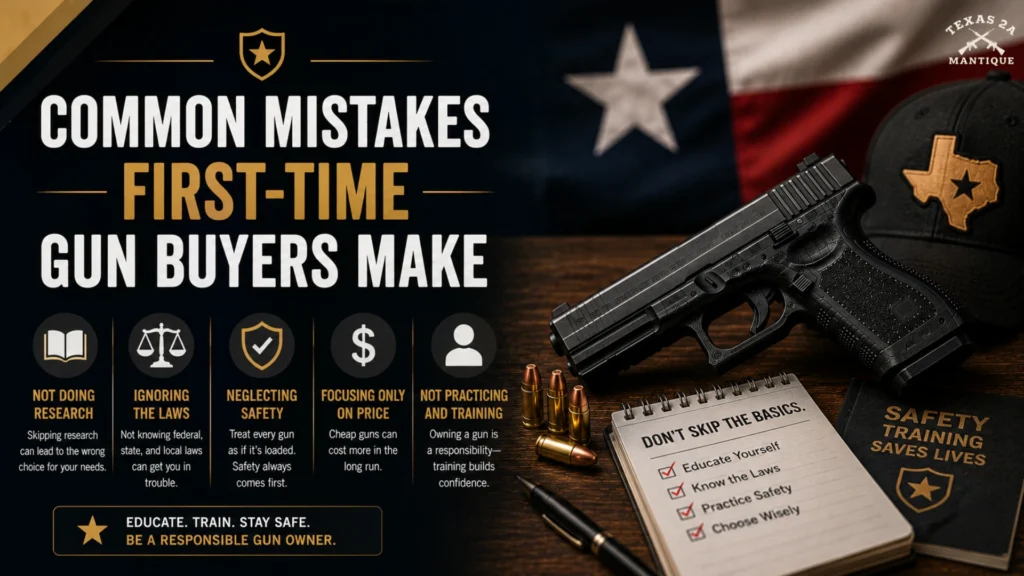Common Mistakes First-Time Gun Buyers Make