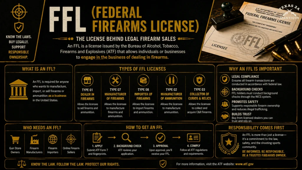 FFL (Federal Firearms License)