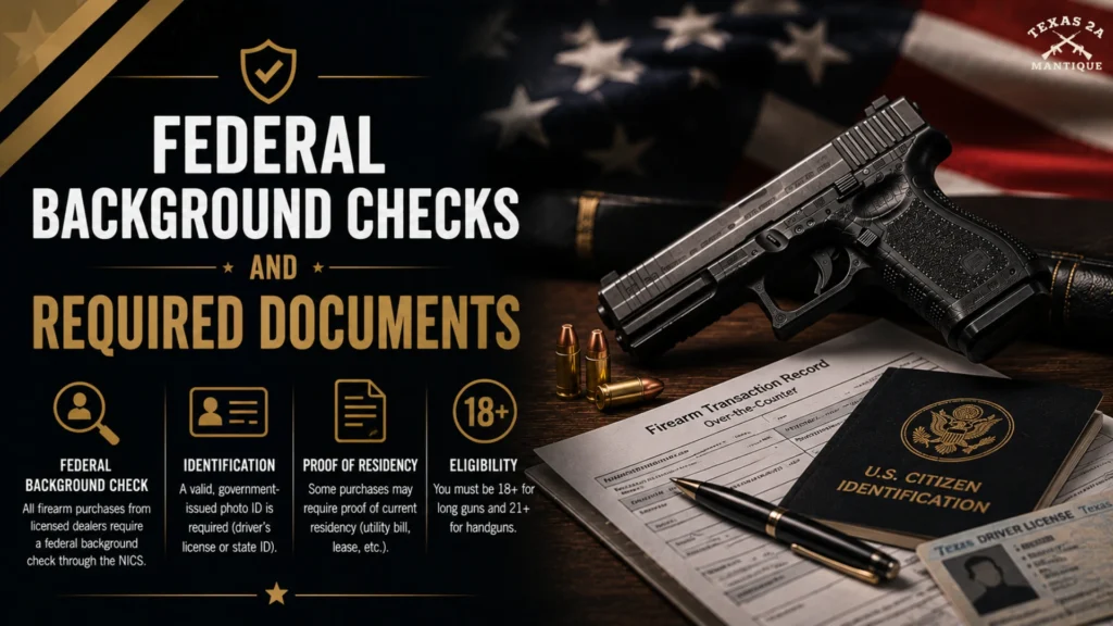 Federal Background Checks and Required Documents