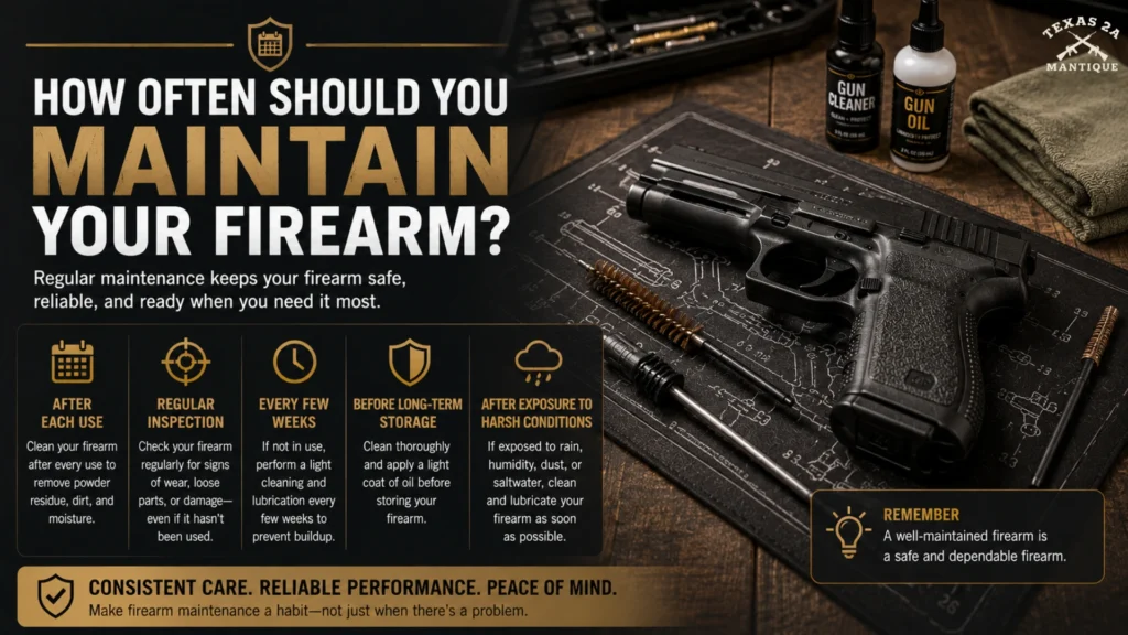 How Often Should You Maintain Your Firearm