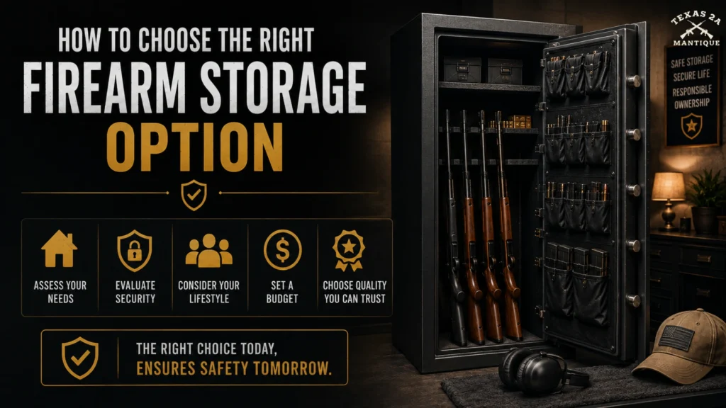 How to Choose the Right Firearm Storage Option