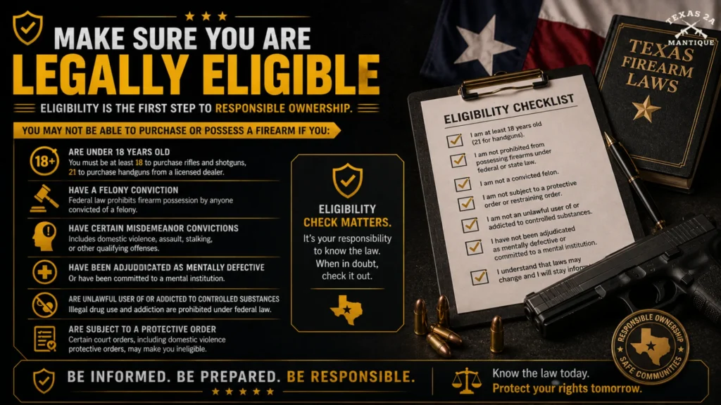 Make Sure You Are Legally Eligible