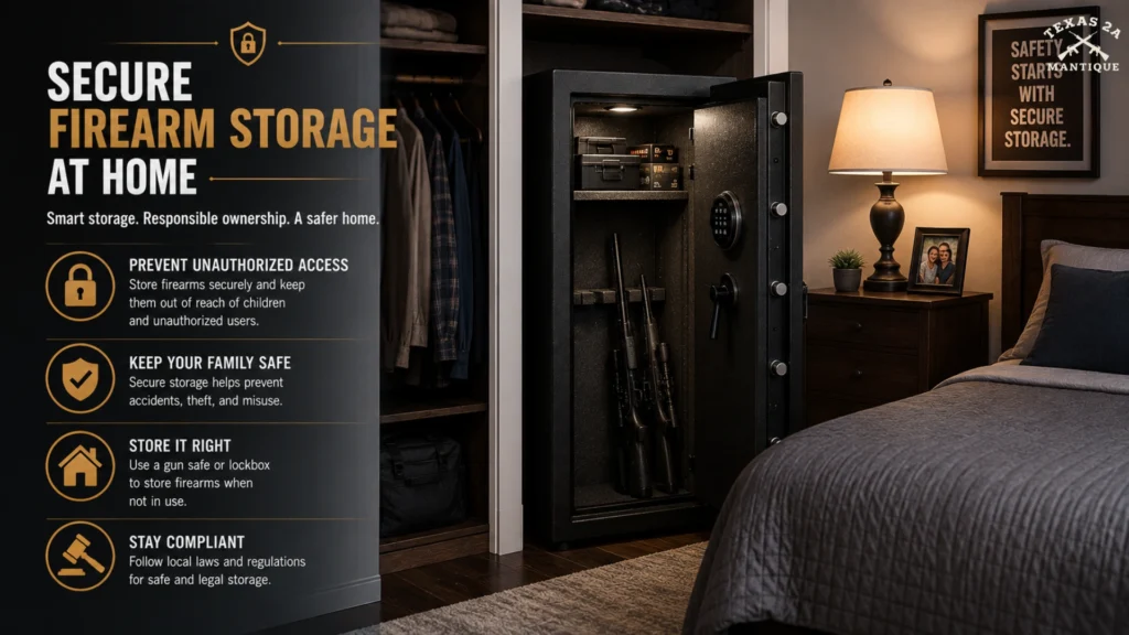 Secure Firearm Storage at Home