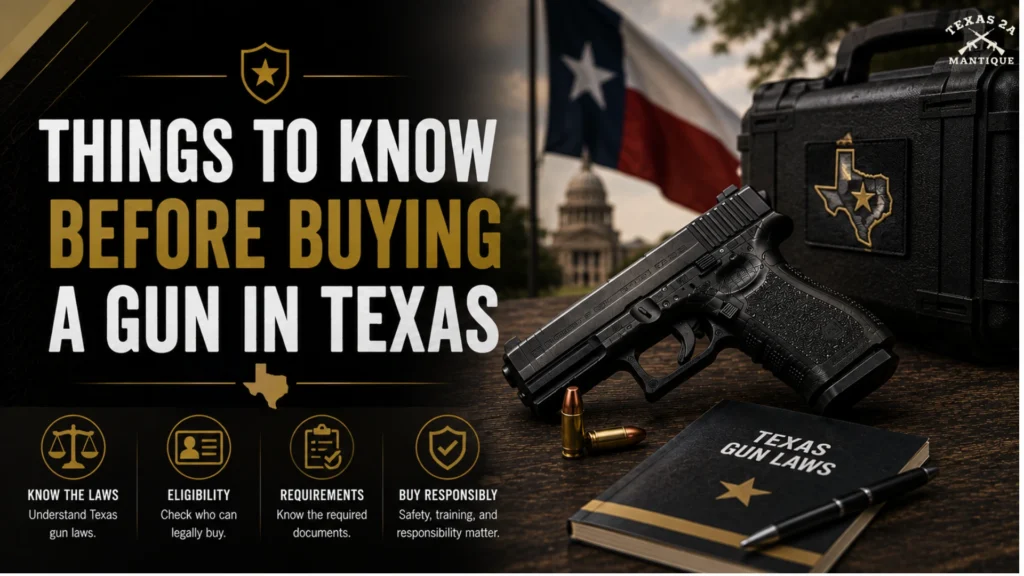 Things to Know Before Buying a Gun in Texas