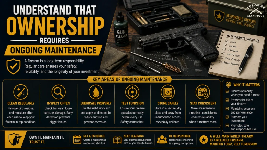 Understand That Ownership Requires Ongoing Maintenance