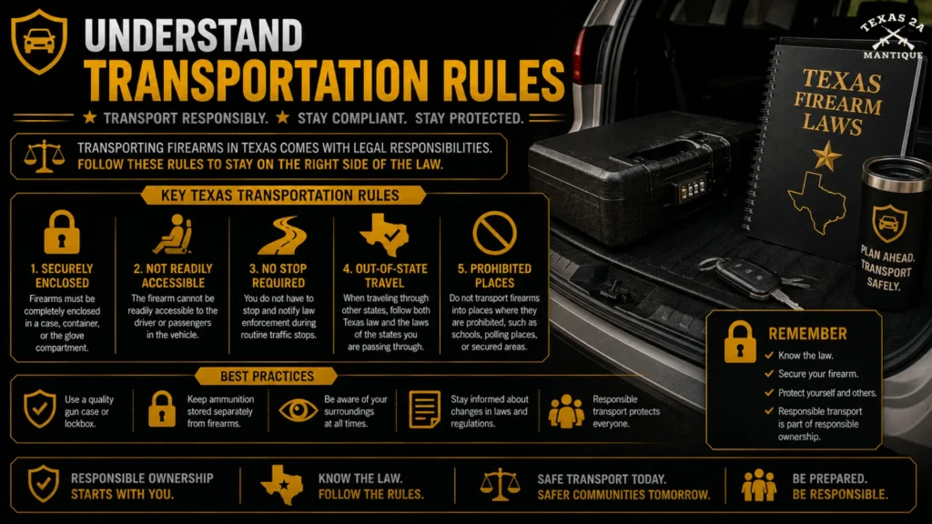 Understand Transportation Rules