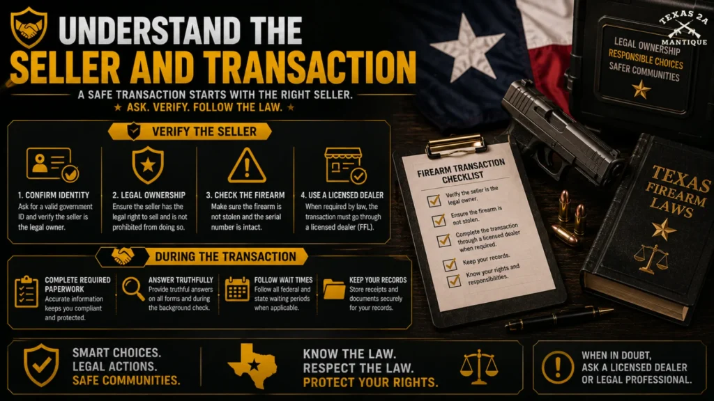 Understand the Seller and Transaction