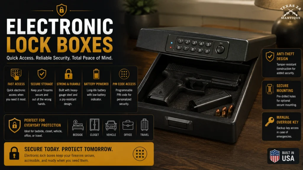 Electronic Lock Boxes