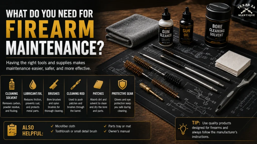 What Do You Need for Firearm Maintenance