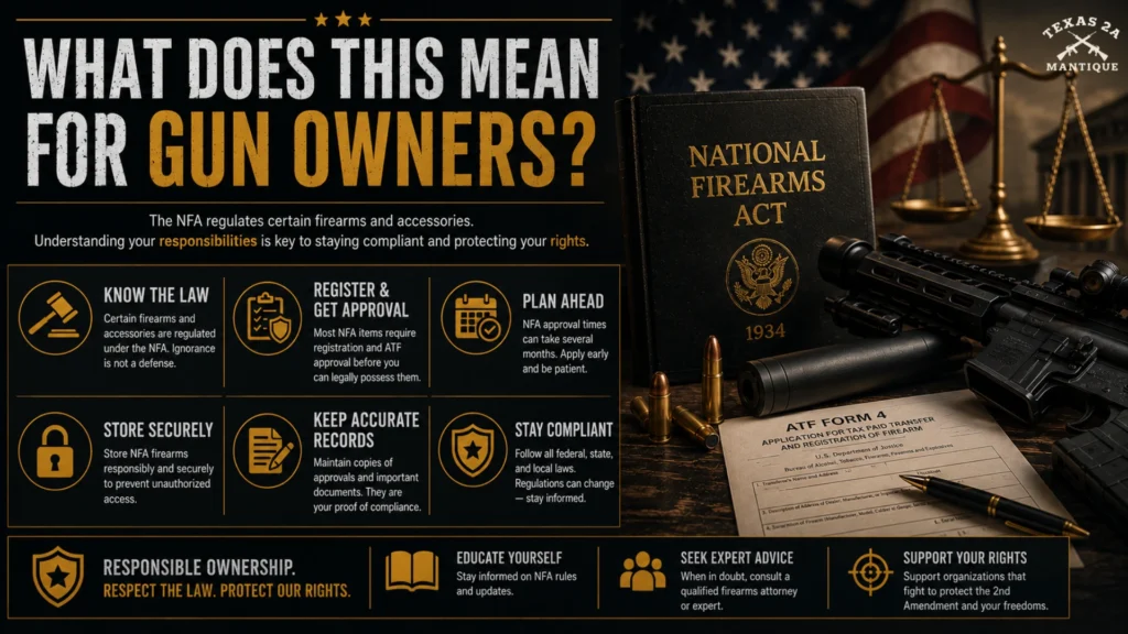 What Does This Mean for Gun Owners