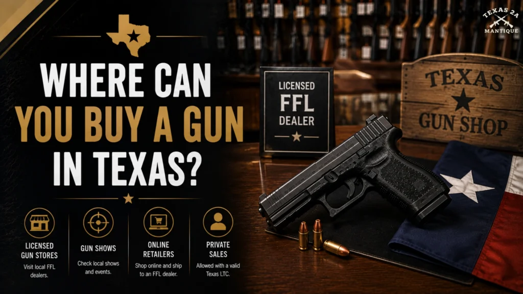 Where Can You Buy a Gun in Texas