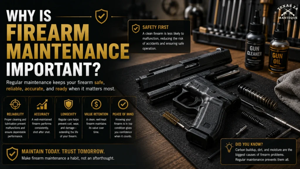 Why Is Firearm Maintenance Important