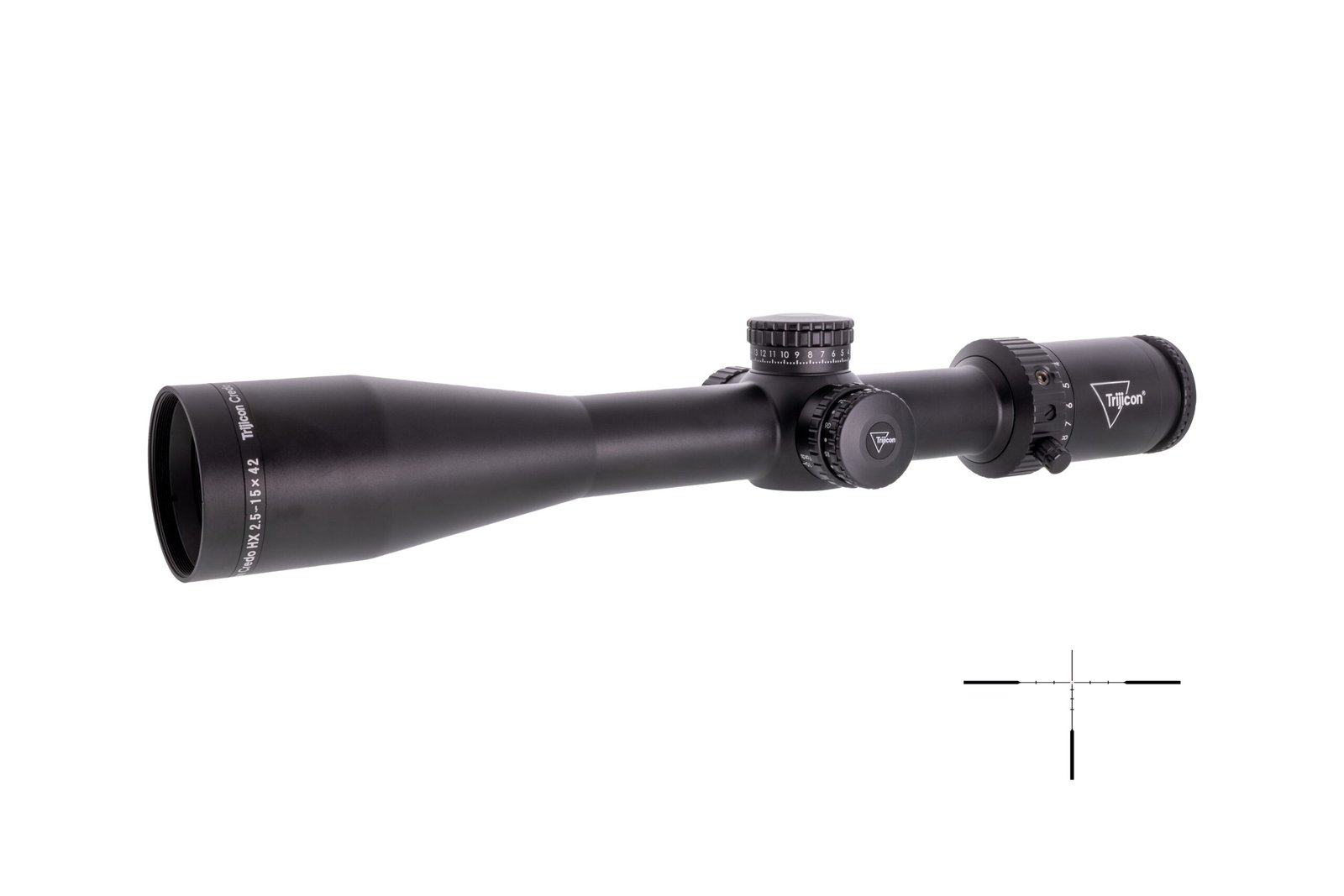TRIJICON CREDO HX 2.5-15X42 BDC RD/GRN