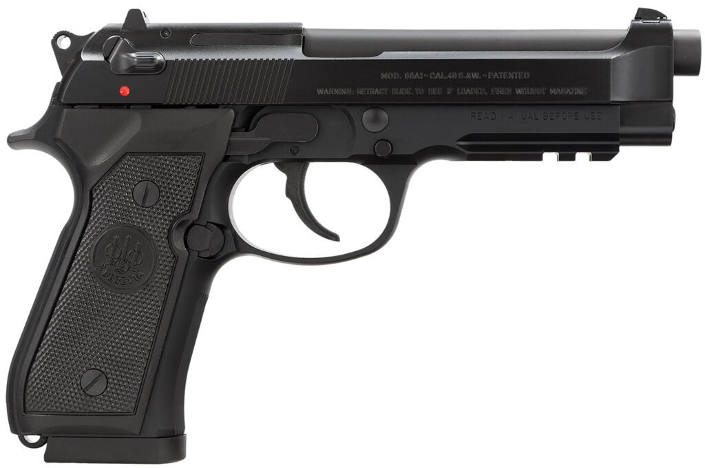 BERETTA 96A1 40S&W 10+1 4.9" PIC RAIL