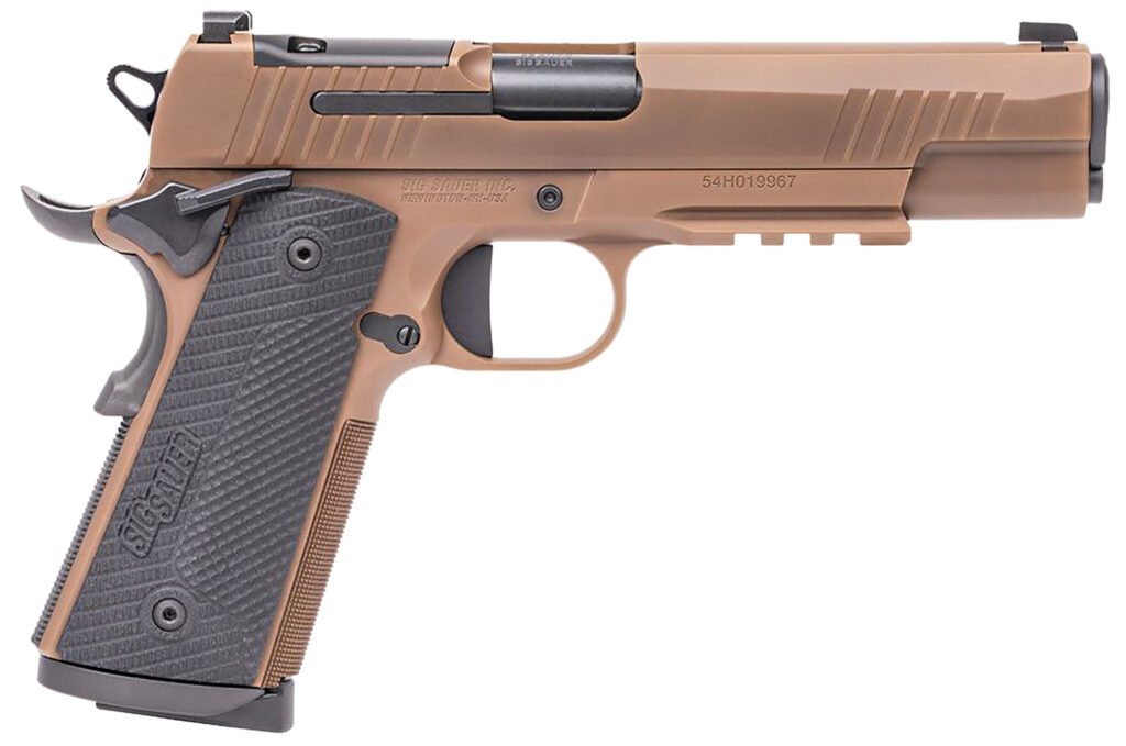 SIG SAUER 1911X 45ACP COYOTE/BLK 5"