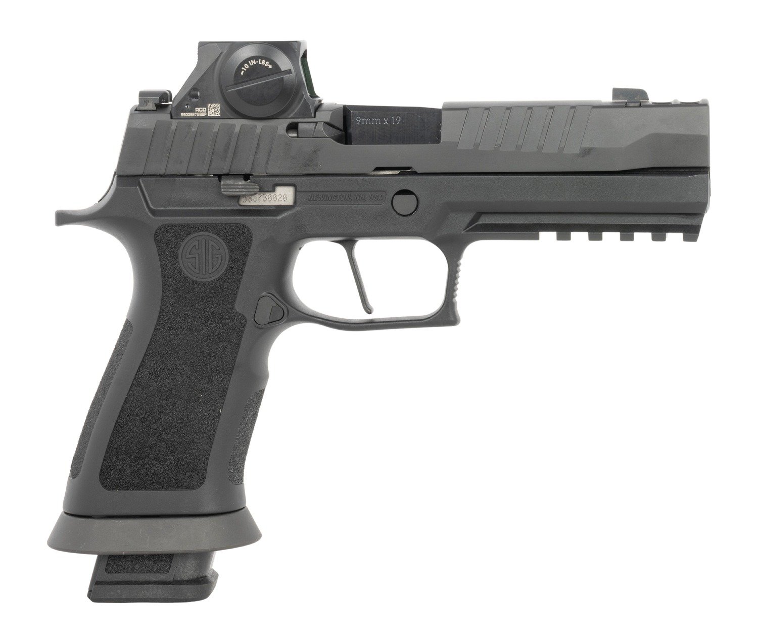 SIG SAUER P320 MOD 9MM COMP ROMX 4" 21+1