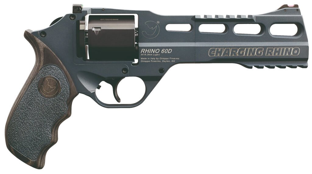 CHIAPPA FIREARMS CHARGING RHINO 60DS 9MM 6" SLT