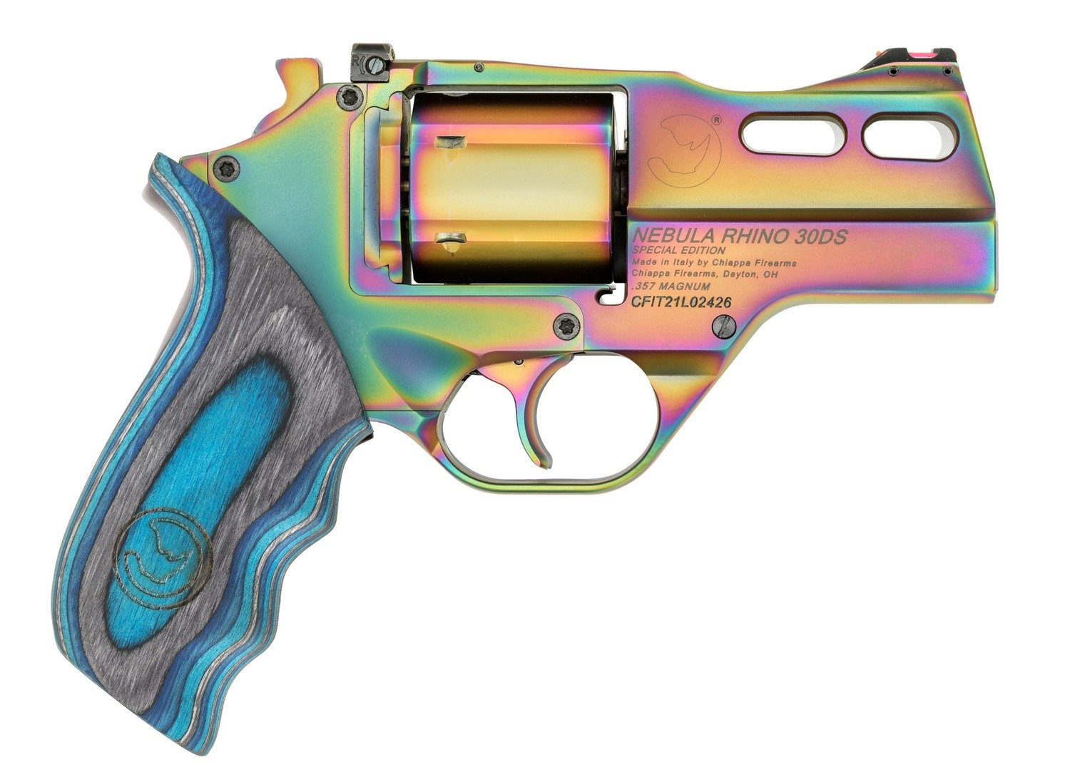 CHIAPPA FIREARMS RHINO 30DS 357MAG NEBULA 3"