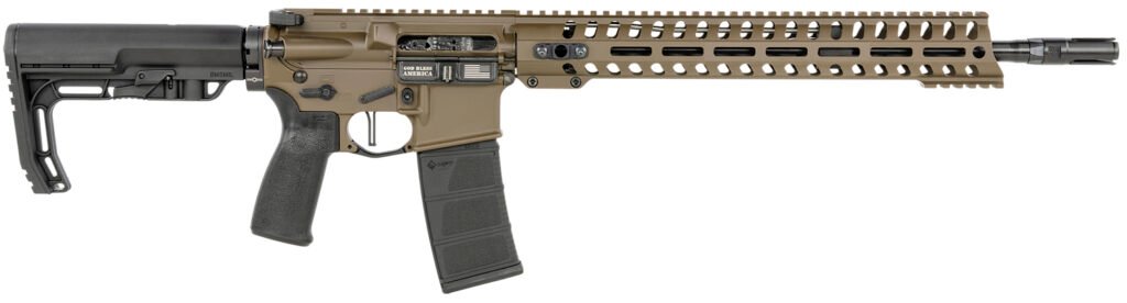 POF USA MINUTEMAN 5.56 16.5" BRWN MLOK