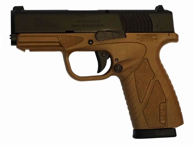 BERSA CONCEAL CARRY 9MM BLK/FDE OR