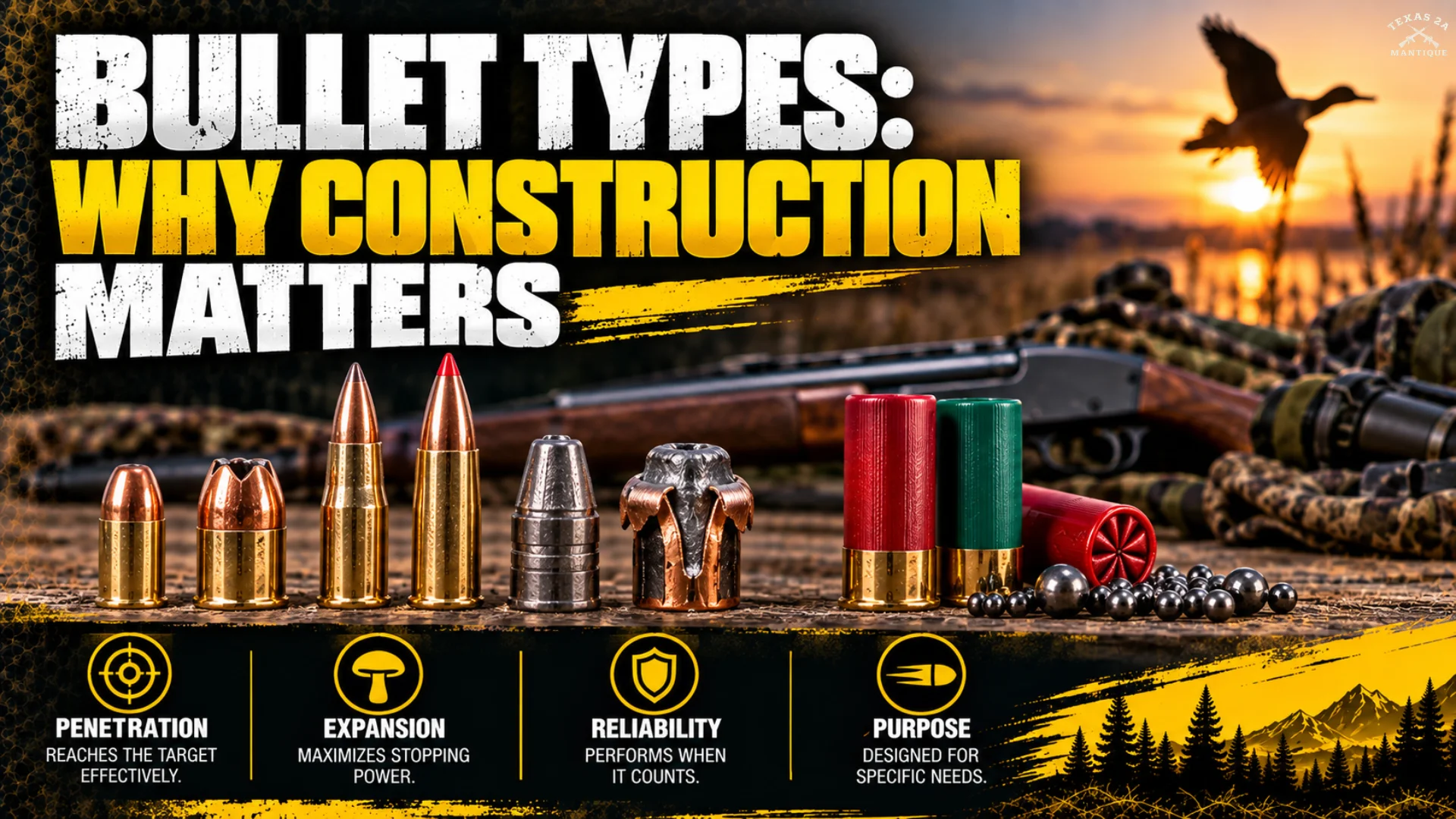 Bullet Types Why Construction Matters