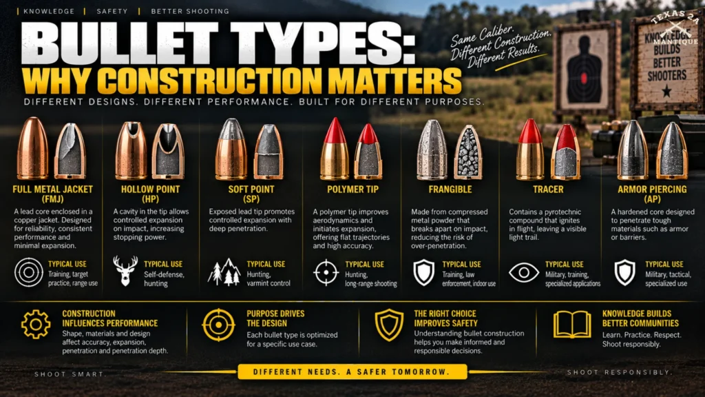 Bullet Types Why Construction Matters