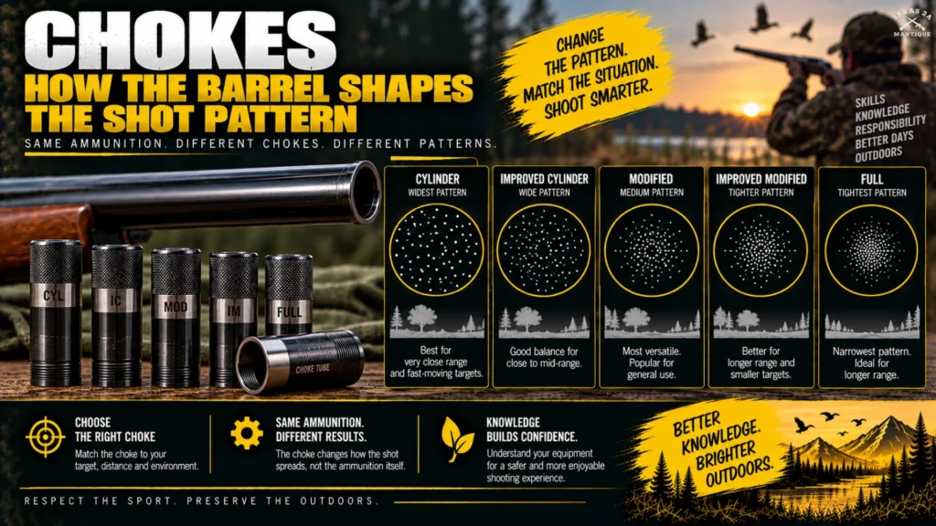 Chokes - how the barrel shapes the shot pattern