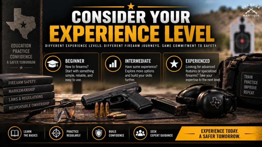 Consider Your Experience Level