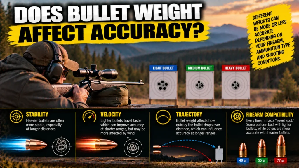 Does Bullet Weight Affect Accuracy