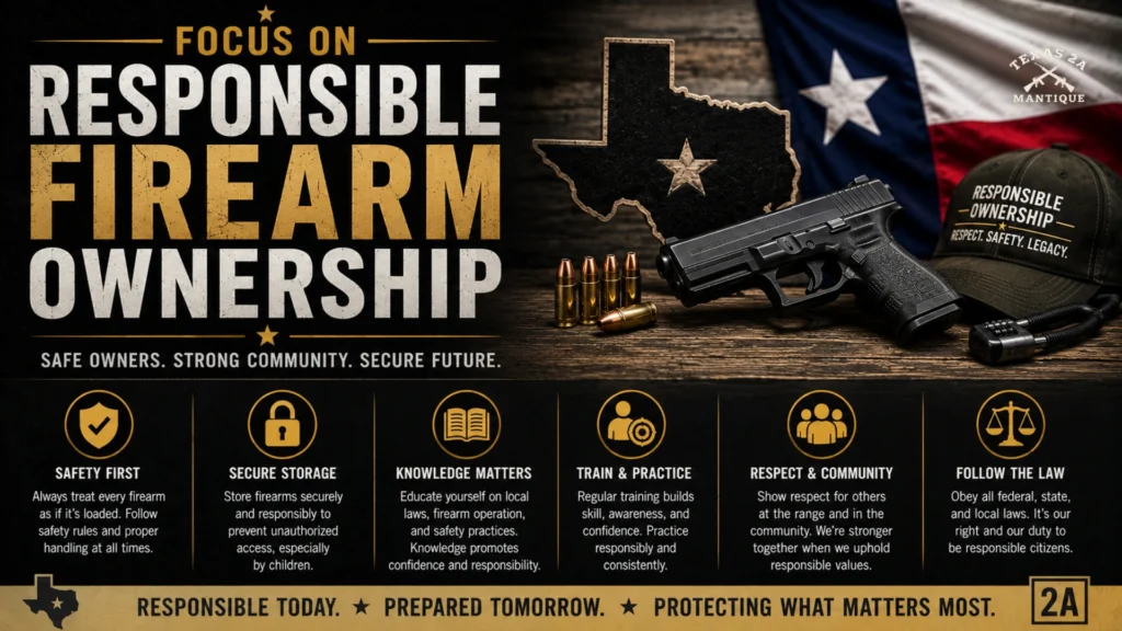 Focus on Responsible Firearm Ownership