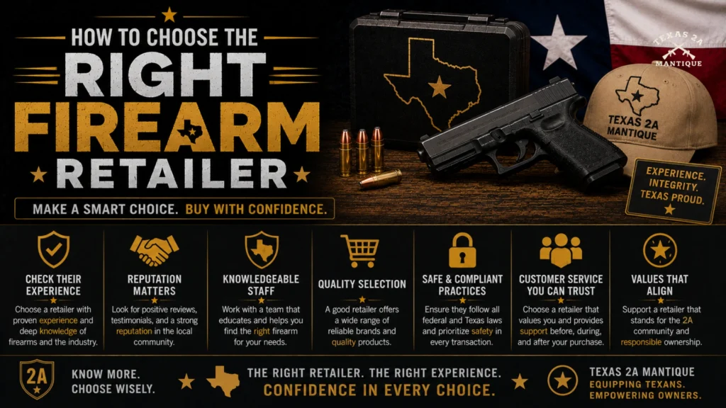 How to Choose the Right Firearm Retailer