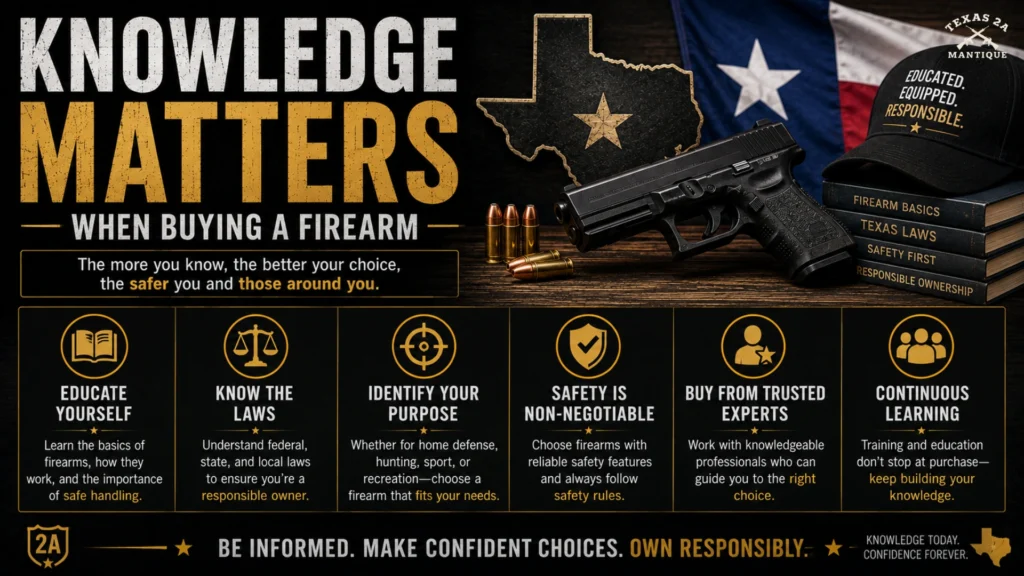 Knowledge Matters When Buying a Firearm