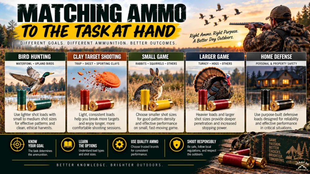 Matching ammo to the task at hand